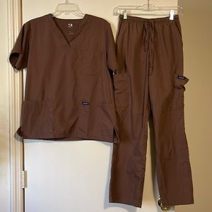 Brown Dagacci Scrubs